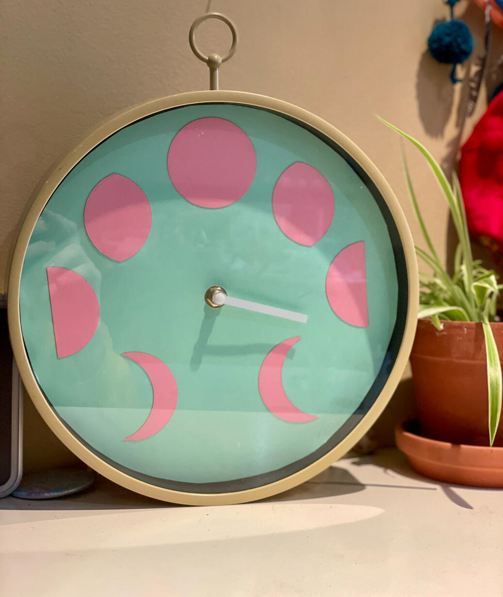 25cm Pink, Green, and Cream $85